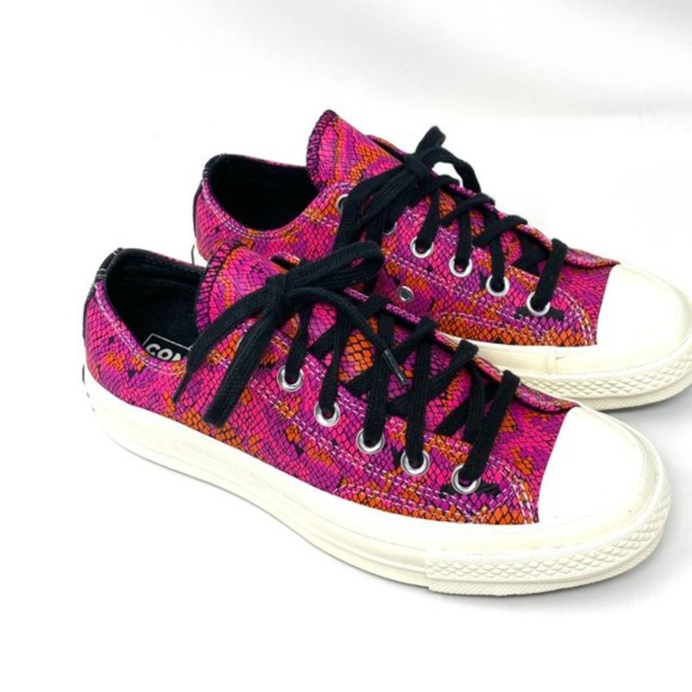 💖MEGA SALE💖Converse Women  570356C CHUCK 70 OX Digital Daze Pink Egret - Picture 3 of 9
